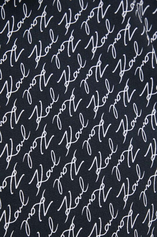 Karl Lagerfeld camasa din bumbac 543678.605000 negru AW24