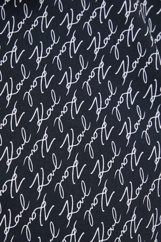 Bavlněná košile Karl Lagerfeld 543678.605000 černá AW24