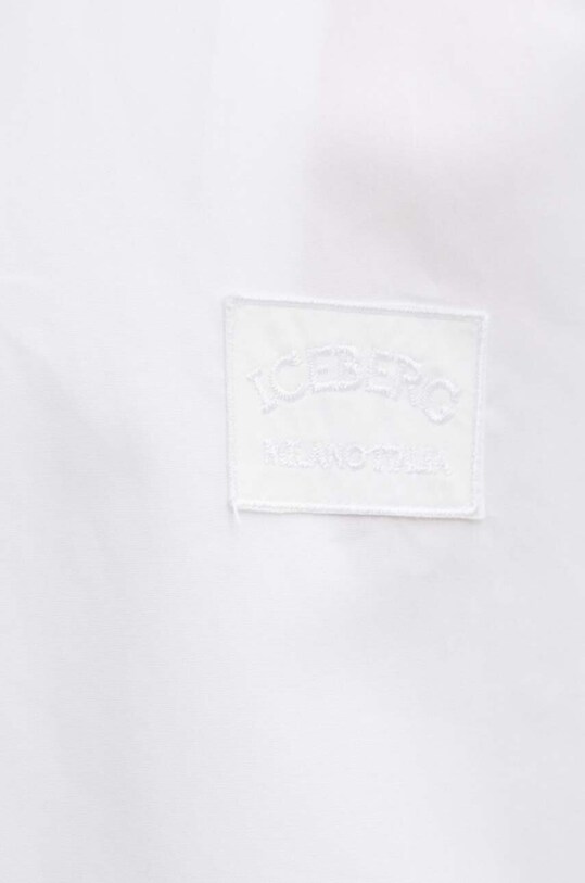 Хлопковая рубашка Iceberg G060.0115 белый