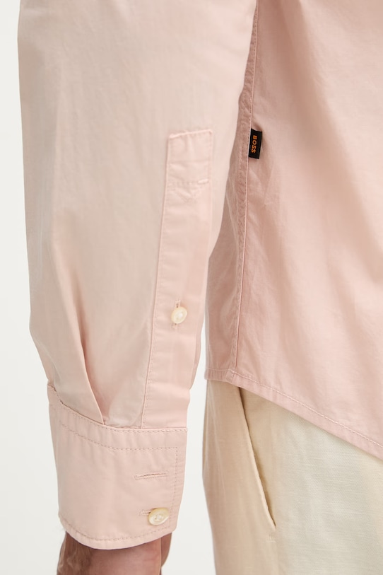 BOSS Orange košulja za muškarce od pamuka Relegant_6_M 50518304 roza