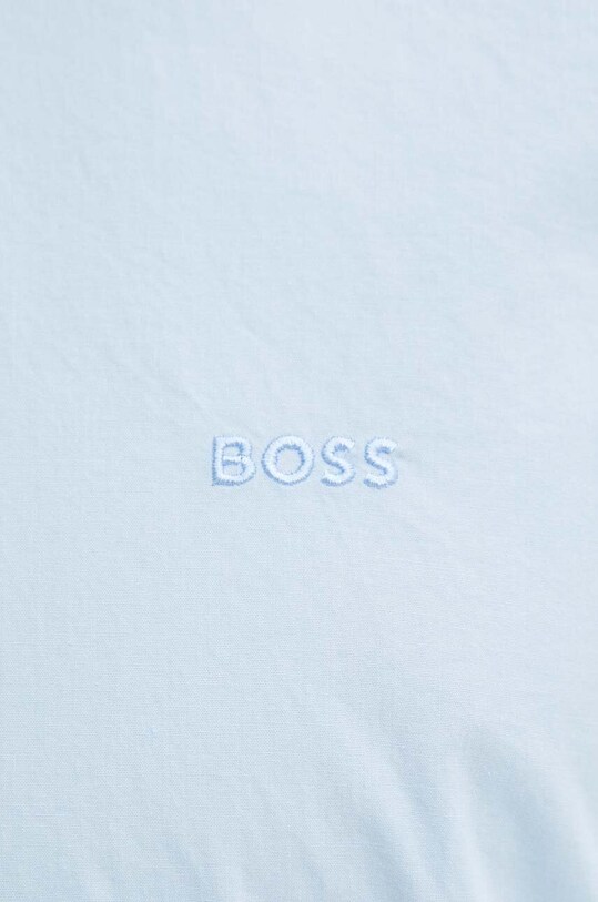 BOSS Orange koszula bawełniana 50518304 niebieski SS25