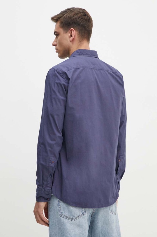 Bavlněná košile Boss Orange námořnická modř 50518304