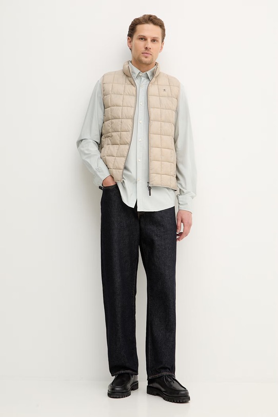 BOSS Orange koszula bawełniana 50518304 turkusowy SS26