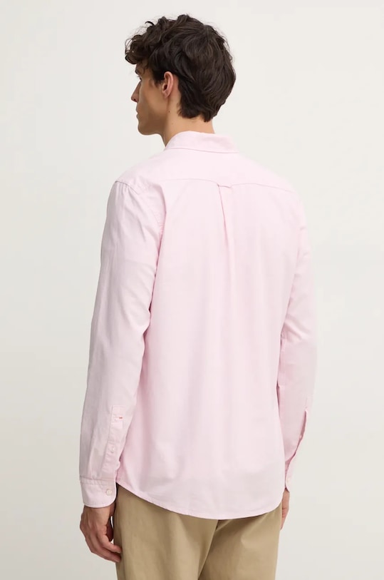 Одяг Бавовняна сорочка Boss Orange 50519707 рожевий