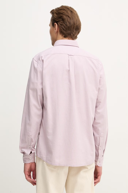 Odzież BOSS Orange koszula bawełniana 50519707 różowy