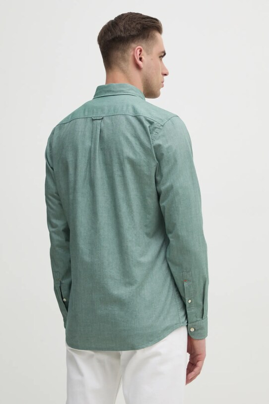 Oblečení Bavlněná košile BOSS Orange Rickert_M 50519707 zelená