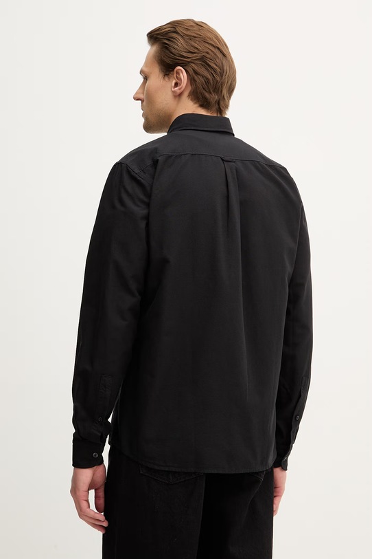 Odzież BOSS Orange koszula bawełniana 50519707 czarny