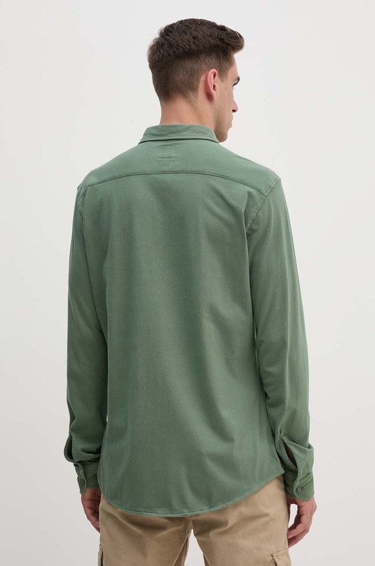 Bavlněná košile Boss Orange zelená 50519746