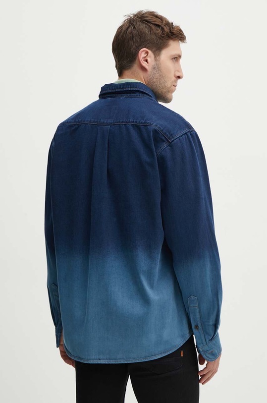 Джинсова сорочка Boss Orange темно-синій 50520967