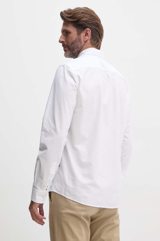 Bavlnená košeľa BOSS biela 50520265