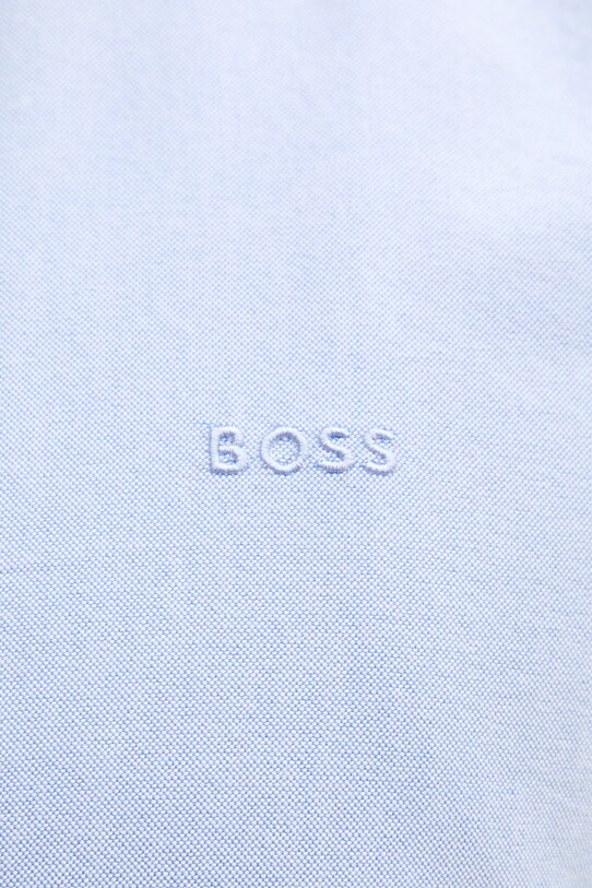 BOSS koszula bawełniana 50520265 niebieski