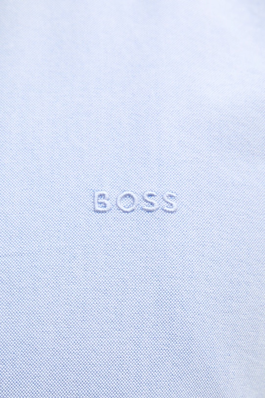 Βαμβακερό πουκάμισο BOSS 50520265 μπλε