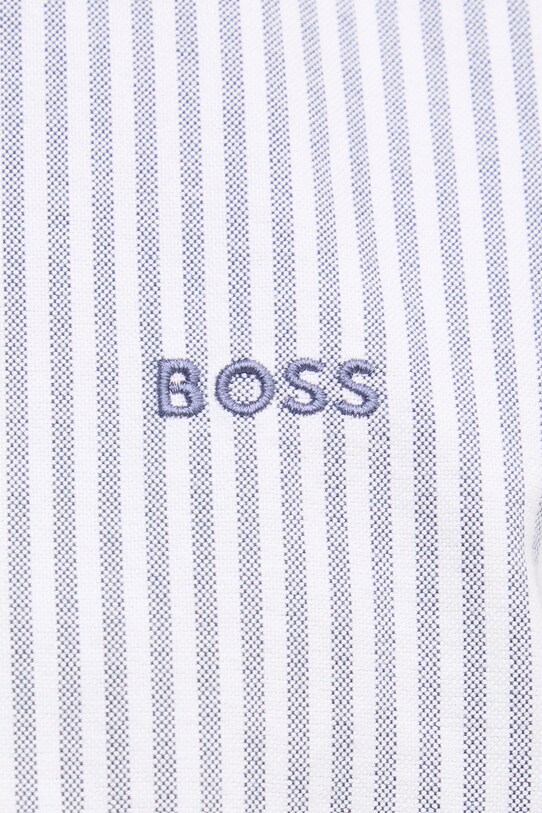 Pamučna košulja BOSS bijela 50520275