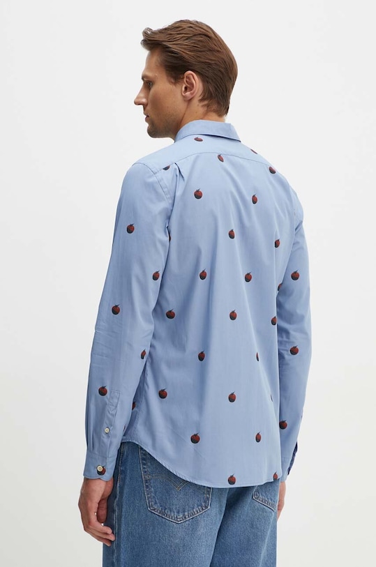 Одяг Бавовняна сорочка PS Paul Smith M2R.614P.N22109 блакитний