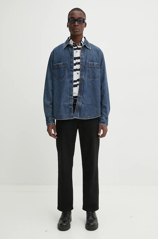 HUGO camasa din bumbac 50520097 alb AW24