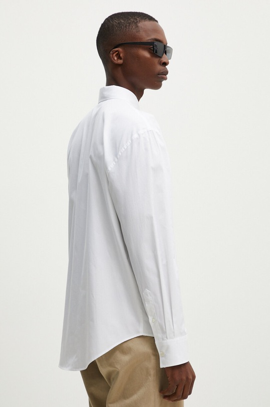 Хлопковая рубашка MSGM белый 3740ME02.247505