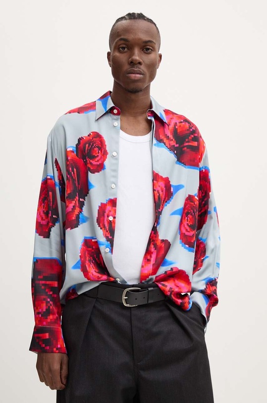 MSGM koszula regular szary 3740ME11.247552