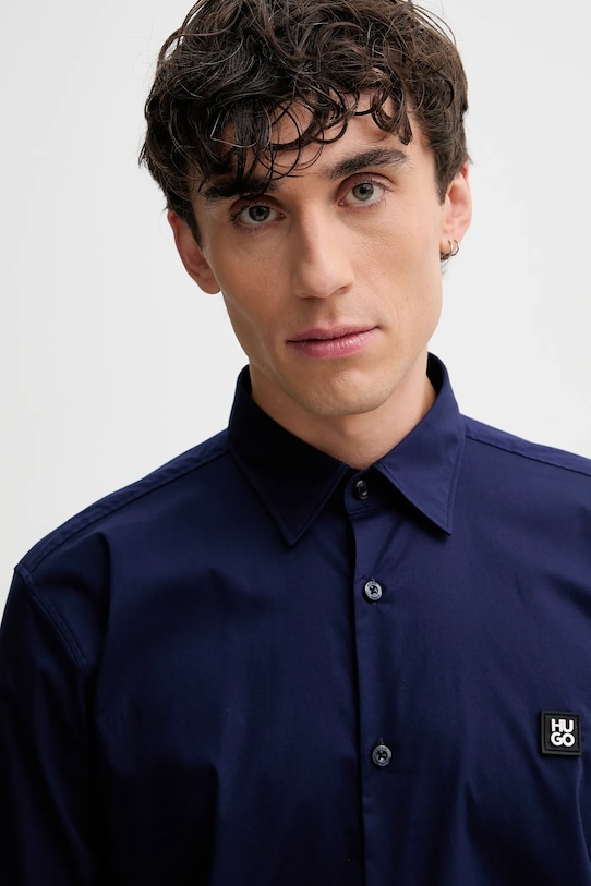 Рубашка HUGO тёмно-синий 50505315