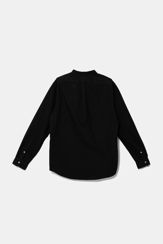 Bavlnená košeľa Polo Ralph Lauren 710767828 čierna AW24