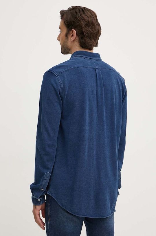 Îmbrăcăminte Polo Ralph Lauren camasa din bumbac 710942864 bleumarin