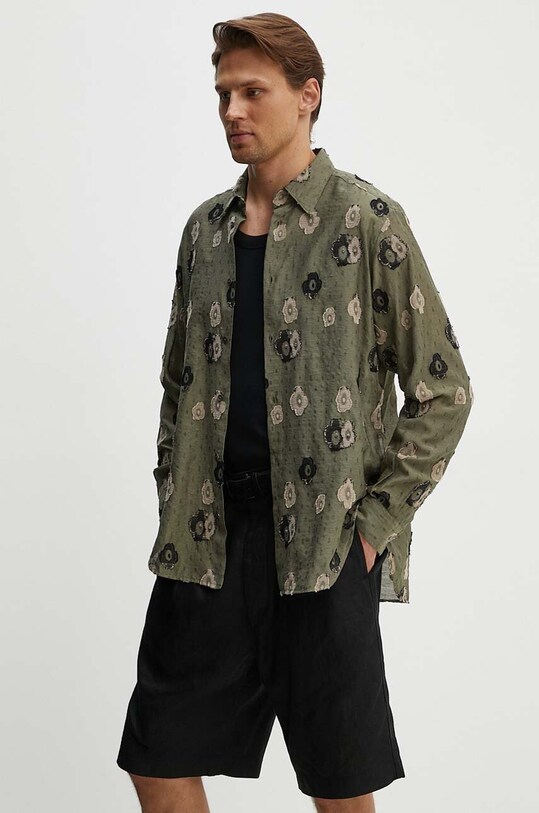 Sunflower koszula klasyczny zielony 1224.SFR