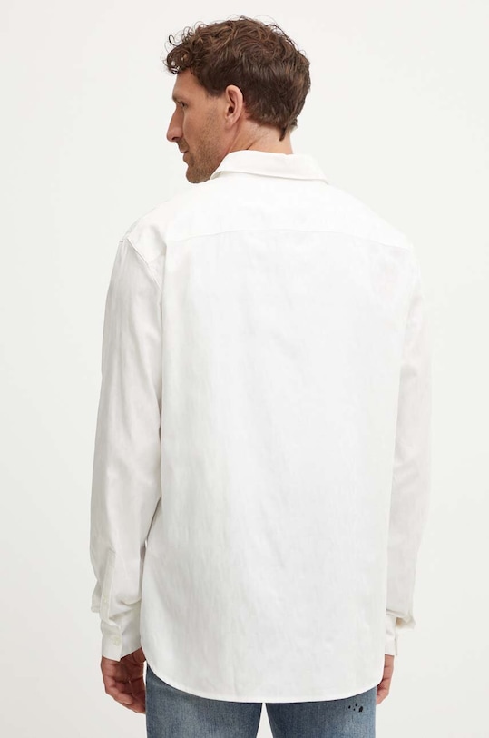 Armani Exchange koszula bawełniana biały 6DZCL1.ZN5XZ