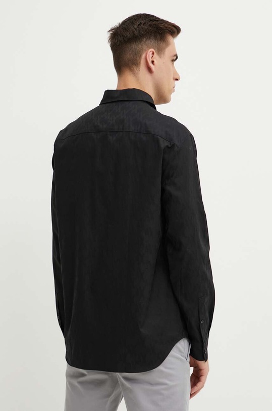 Armani Exchange camasa din bumbac negru 6DZCL1.ZN5XZ