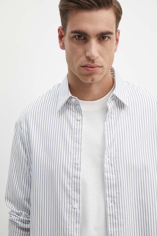 Armani Exchange koszula bawełniana 6DZCL5.ZN5FZ biały