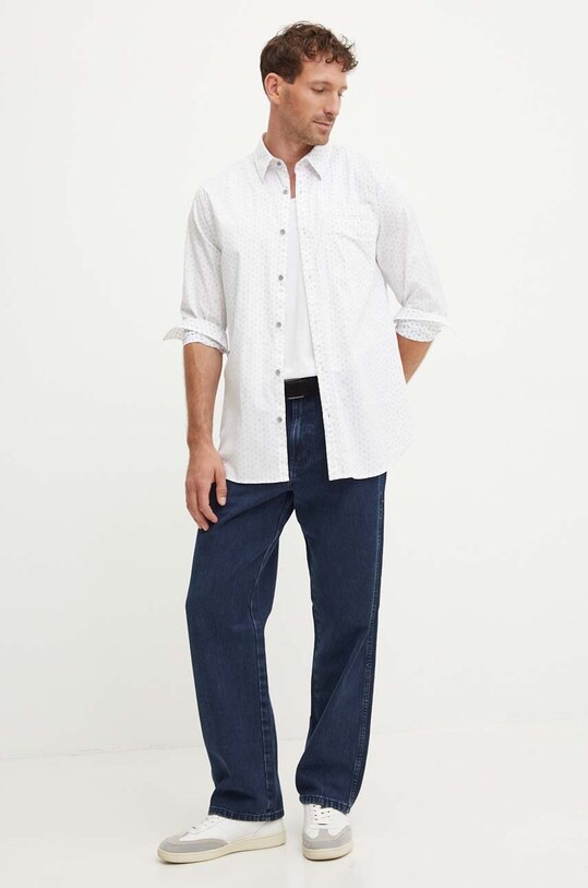 Odzież Guess koszula COLLIN M4YH08.WGBO1 biały