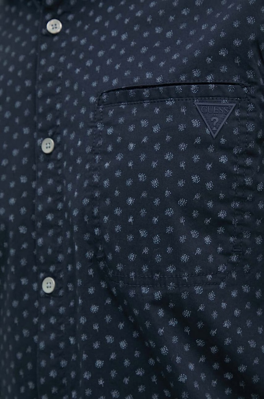 Πουκάμισο Guess COLLIN M4YH08.WGBO1 σκούρο μπλε AW24