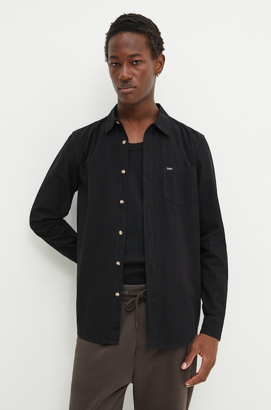 Guess Jeans koszula bawełniana bawełna czarny M4YH35.WGCF1