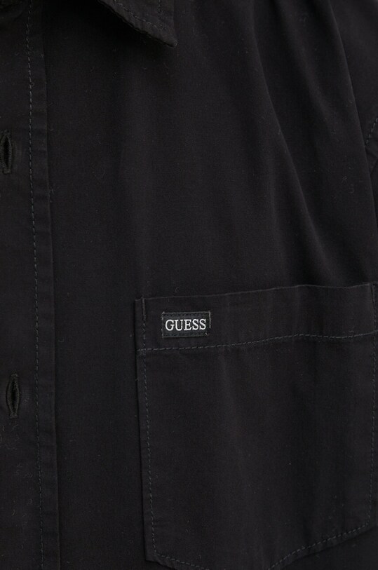 Guess Jeans camasa din bumbac M4YH35.WGCF1 negru