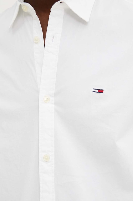 Tommy Jeans koszula DM0DM19519 biały AW24