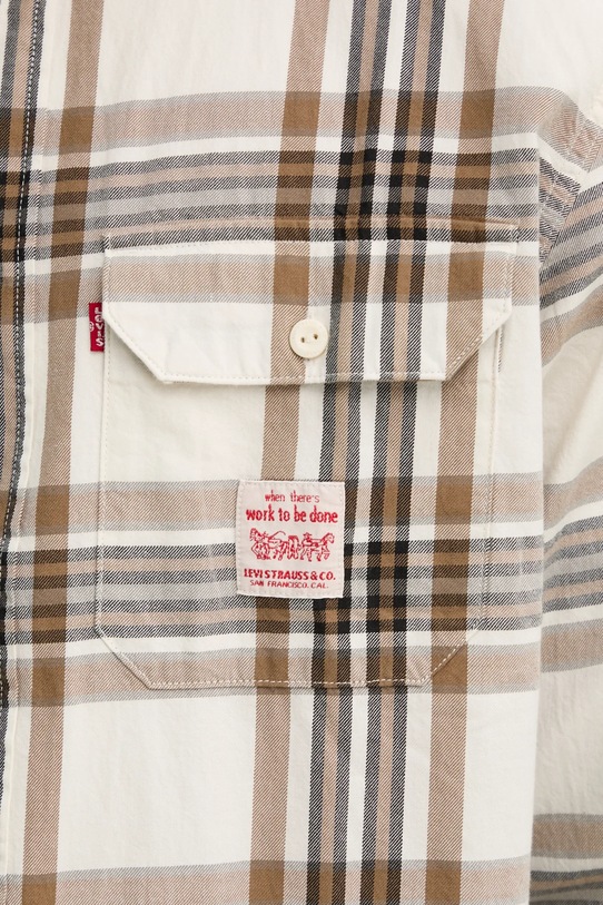 Levi's koszula bawełniana A5772 beżowy
