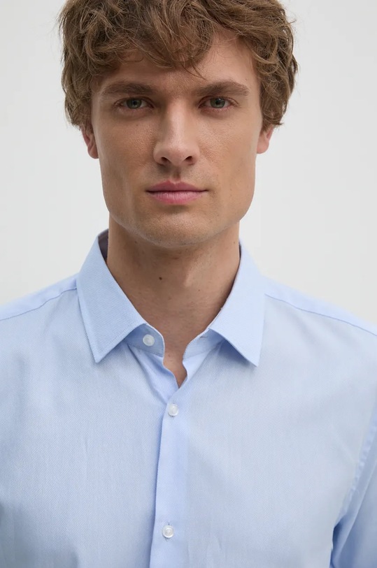 Bavlnená košeľa Joop! modrá 30042502