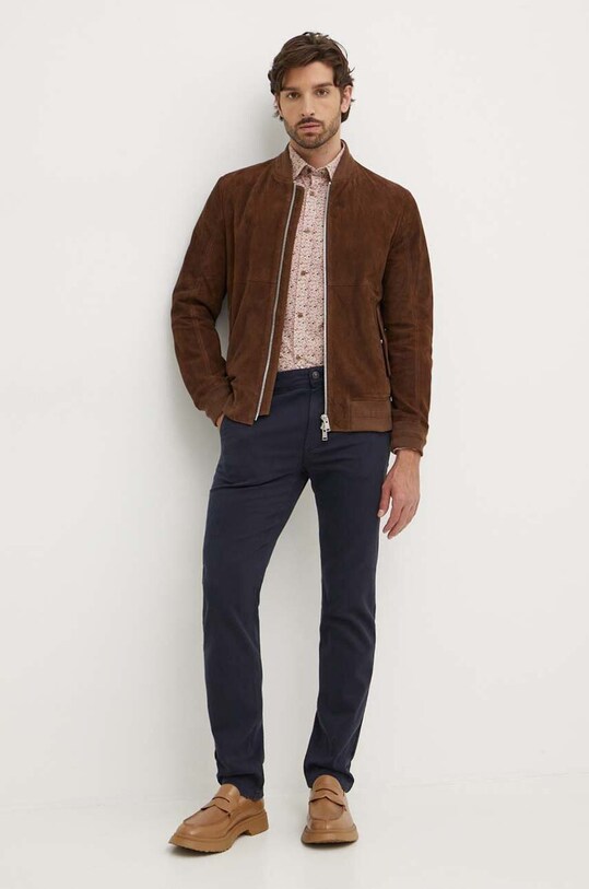 Хлопковая рубашка Joop! 30042473 бежевый AW24