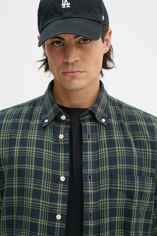 Marc O'Polo koszula bawełniana 429730542058 niebieski