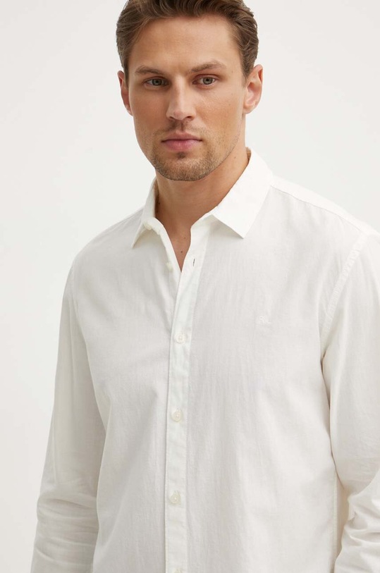 Pepe Jeans camasa din bumbac MARCEL PM308566 bej