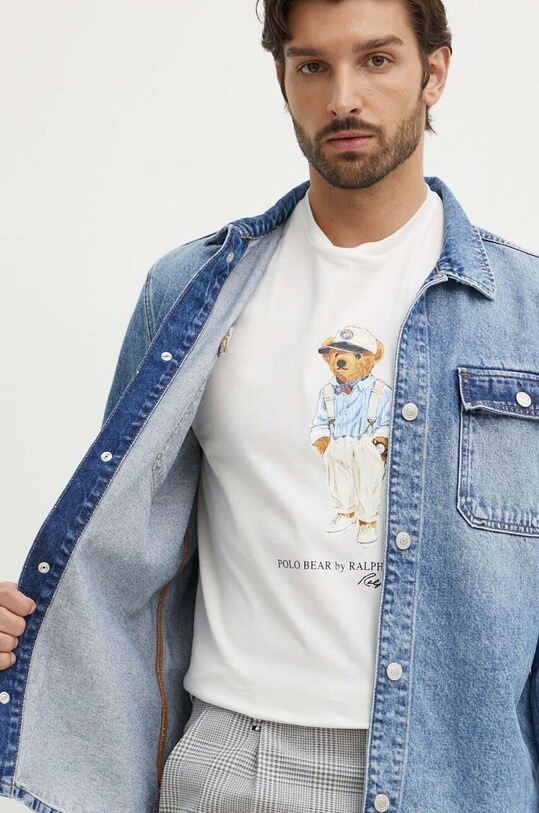 Pepe Jeans koszula jeansowa RELAXED OVERSHIRT PM308585MP7