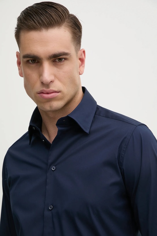 United Colors of Benetton camasa bleumarin 5X3LUQ049