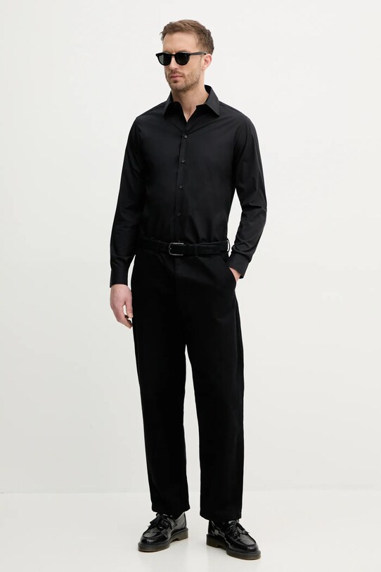 Рубашка United Colors of Benetton 5X3LUQ049 чёрный SS25