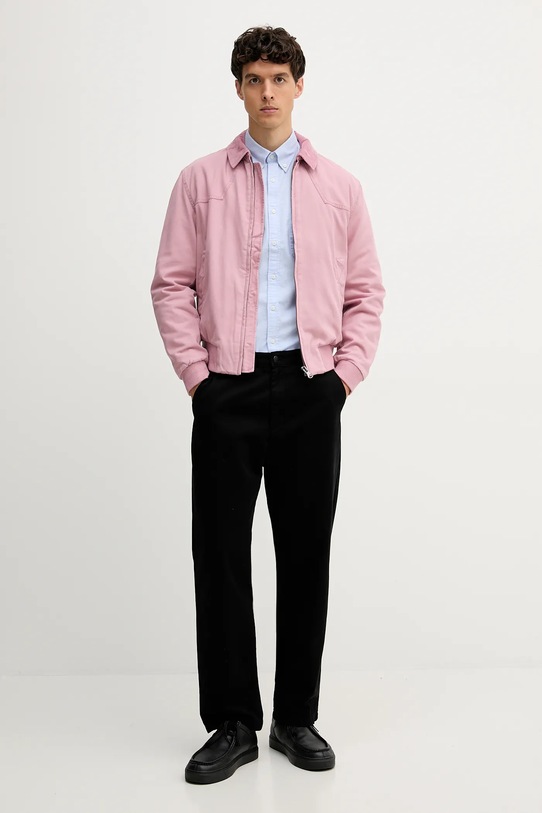 United Colors of Benetton koszula bawełniana 5FGBUQ04C niebieski AW25