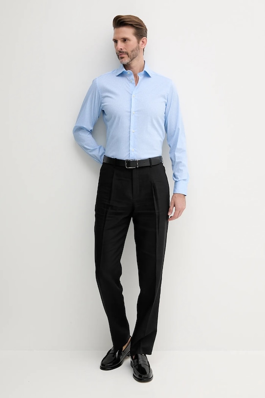 Рубашка United Colors of Benetton 5JUEUQ04D голубой SS25