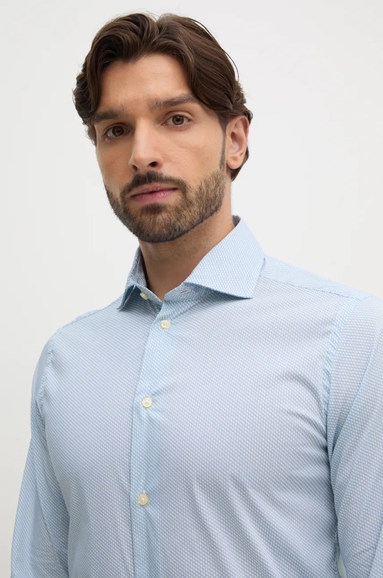 United Colors of Benetton koszula 5JUEUQ04D niebieski
