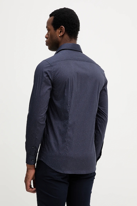 Одяг Сорочка United Colors of Benetton 5JUEUQ04D темно-синій