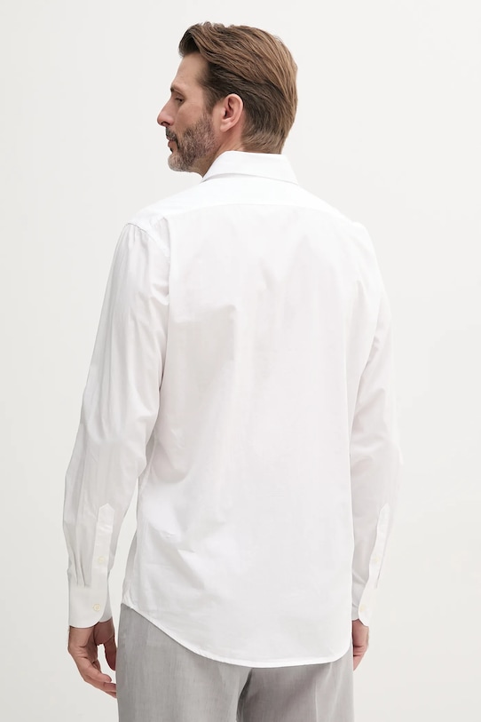 Odzież United Colors of Benetton koszula bawełniana 53ZDUQ04A biały