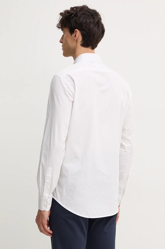 Oblečenie Bavlnená košeľa United Colors of Benetton 53ZDUQ04A biela