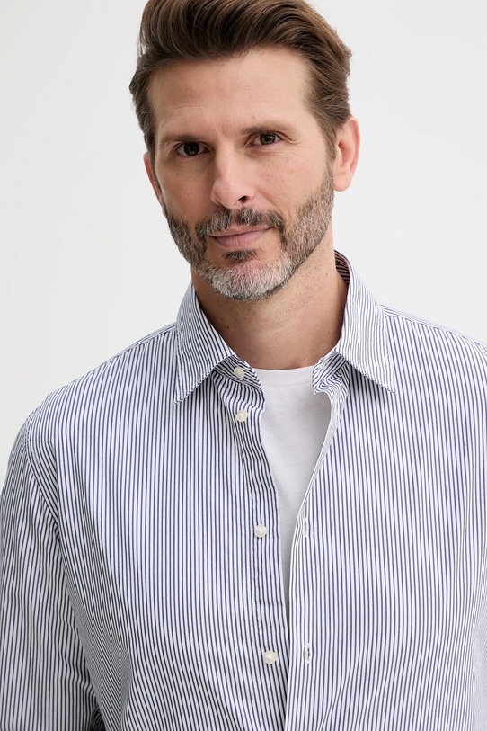 Bavlnená košeľa United Colors of Benetton modrá 53ZDUQ04A