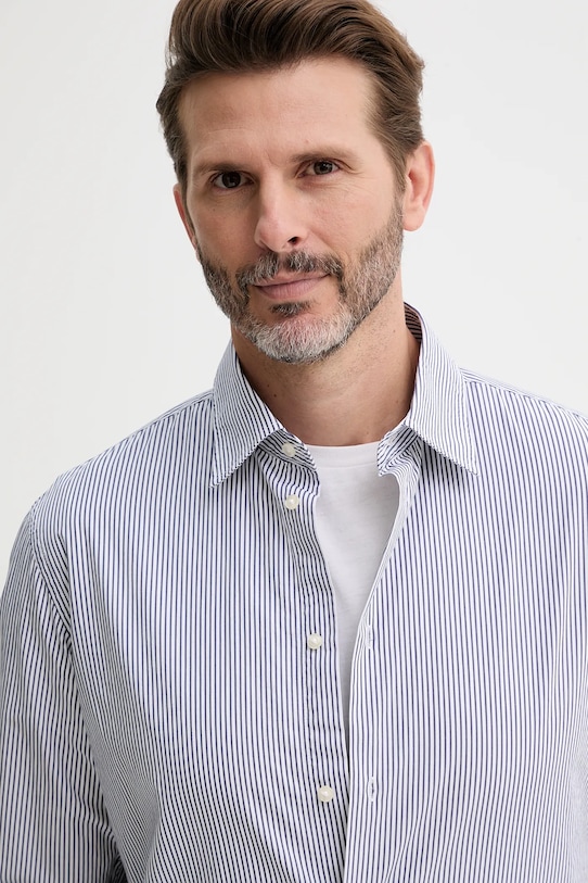 Bavlnená košeľa United Colors of Benetton modrá 53ZDUQ04A