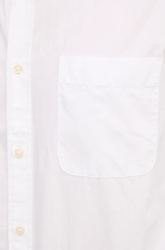 Хлопковая рубашка United Colors of Benetton 52MCUQ04B белый SS25